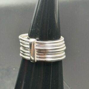 Size 9 sterling silver semanario ring